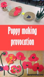 Anzac Day Making Poppies Barefoot Play Blog